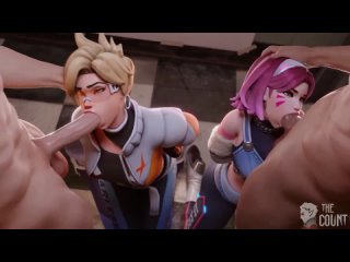 august week 1 sfm blender hentai compilation