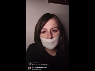 instagram tape gag talk